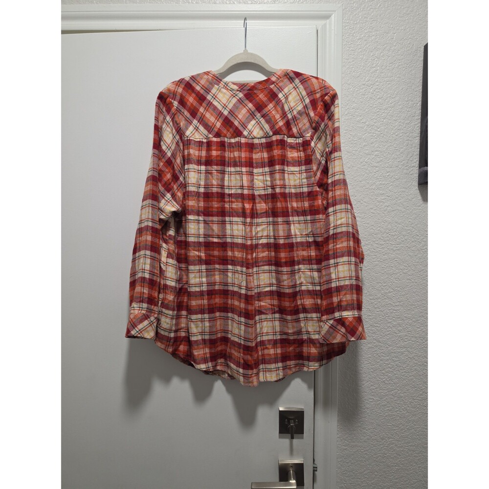 NWOT Torrid Flannel Shirt Sz 2 - Picture 3 of 3